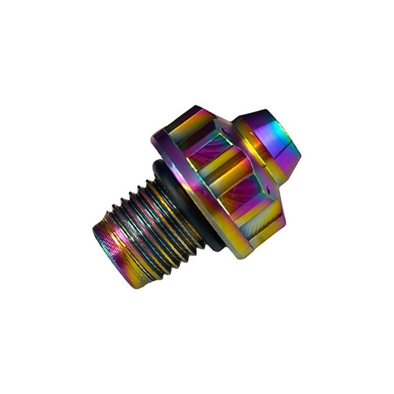 Motorcycle Modification With Aluminum Alloy Gear Screws Suitable For Nmax155 Engine Oil Screws, Durable And Waterproof