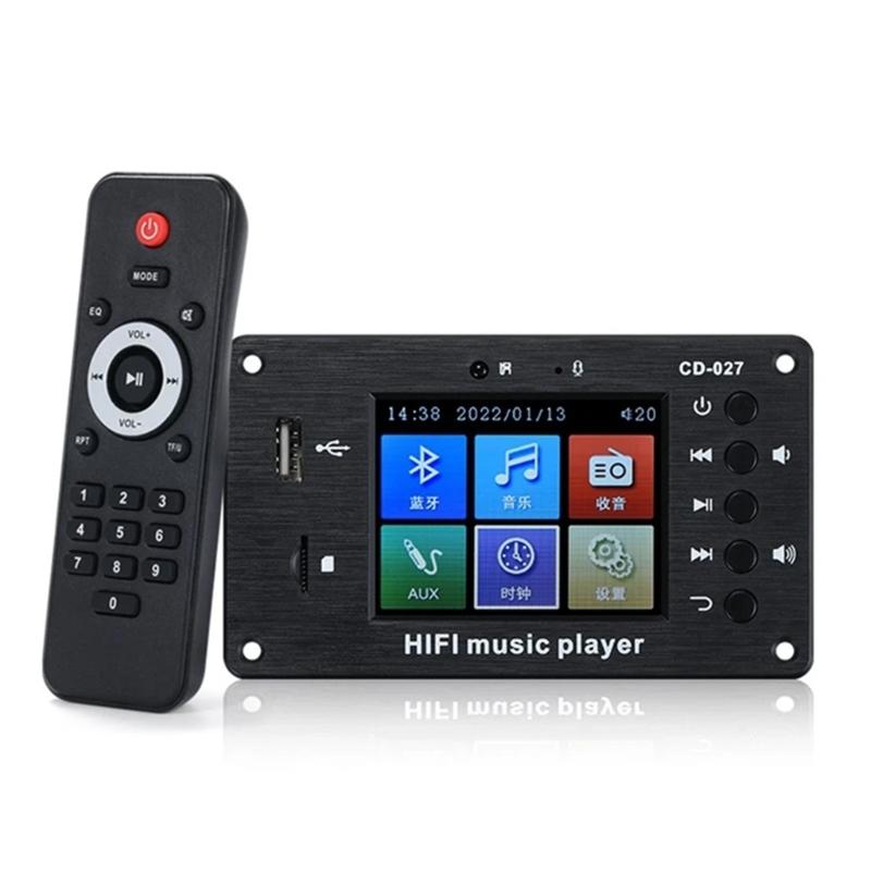

Multifunctional 2.8 Inch LCD Display Blu etooth 5.1 Car MP3 Decoders Board with Radio & Stereo Sound Simple Installation 1
