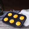 Nonstick 6-Cup Muffin Pan - Cupcake Mold Baking Tool