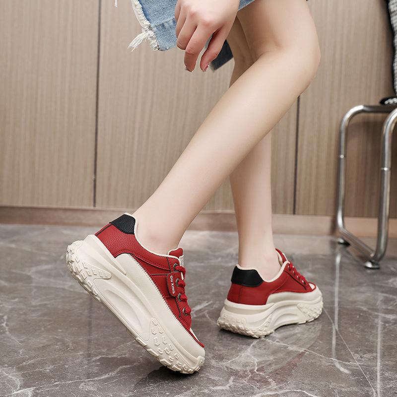 2025 New Sneakers Women Comfortable Sports Shoes Fashion Casual Shoes Slip Platform Ladies Running Shoes