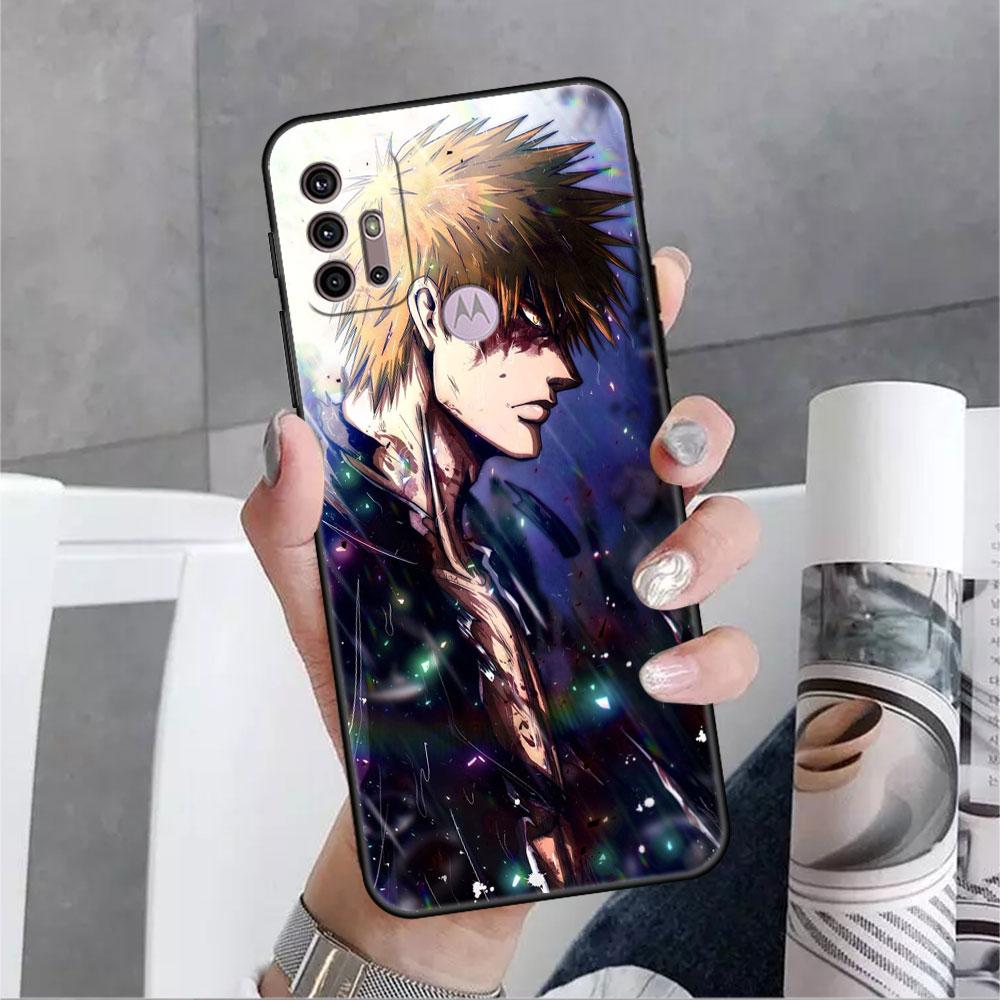 Case For Motorola G60 G30 G22 Edge 20 Lite G31 One Fusion G9 G8 G60s G51 G71 G52 G200 G50 TPU Phone Cover Kurosaki Ichigo Bleach