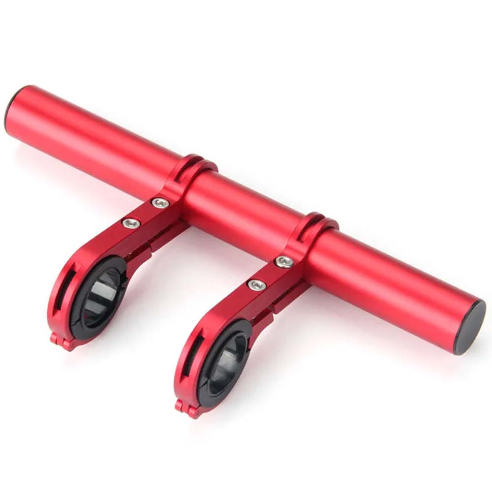 20cm Aluminum Alloy Bicycle Handlebar Extended Bracket Mountain Bike Front Light Bracket Extender Rack Parts