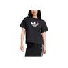 adidas Originals Sport Comfort Soft Short Sleeve T-Shirt Women Tops Black IX7878