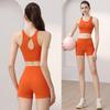 JYL Yoga Shorts Trousers Suit Summer Hip Lifting Fitness Shorts High Waist Quick Dry