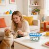 Plant-B ased Air Purifier Box 350ml, Non-Electric Automatic Dust Removal & Odor Eliminator, Long-Lasting Freshener For Home Car