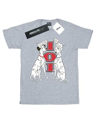 Damen/Damen 101 Dalmatians Family Boyfriend-T-Shirt aus Baumwolle
