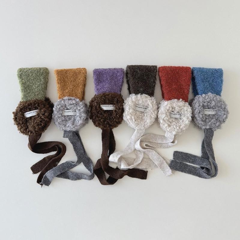 Knit Ear Muffs for Children Ages 3 to 12 Providing Excellent Warmth Adjustable Headband for Secure Fit Winter Protection