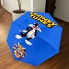 1pc Looney Tunes Automatic Open/Close Umbrella Compact Folding Umbrella with 8-Rib Shaft Lightweight Esign, for Women/Men1216A