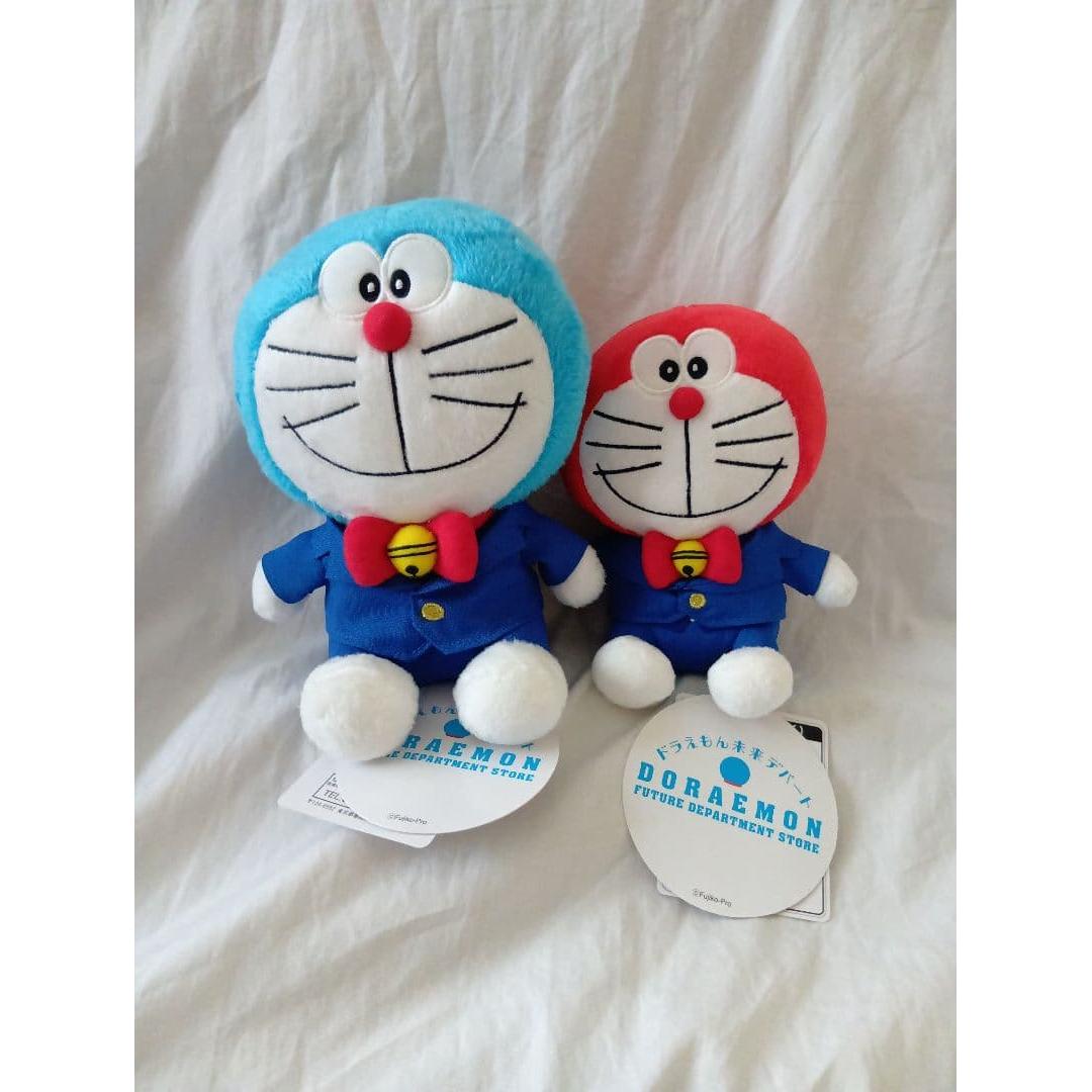 Doraemon Mirai Department Store Limited Plush Toy S Size Mini Doraemon 2 pieces