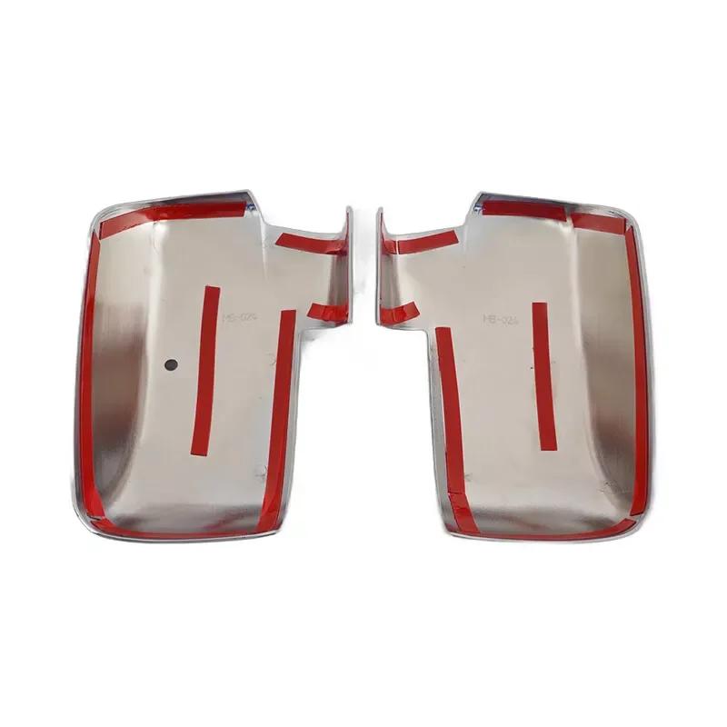 For Dodge Ram 1500 2009-2012 Car Sticker Rearview Side Mirror Cover Wing Cap Exterior Door Rear View Case Trim Carbon Fiber Look