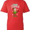 Christmas Elf T-Shirt,Merry Christmas Elf Shirt,Unisex Gifted Elf ,Elf Red Tee Unisex T-Shirt