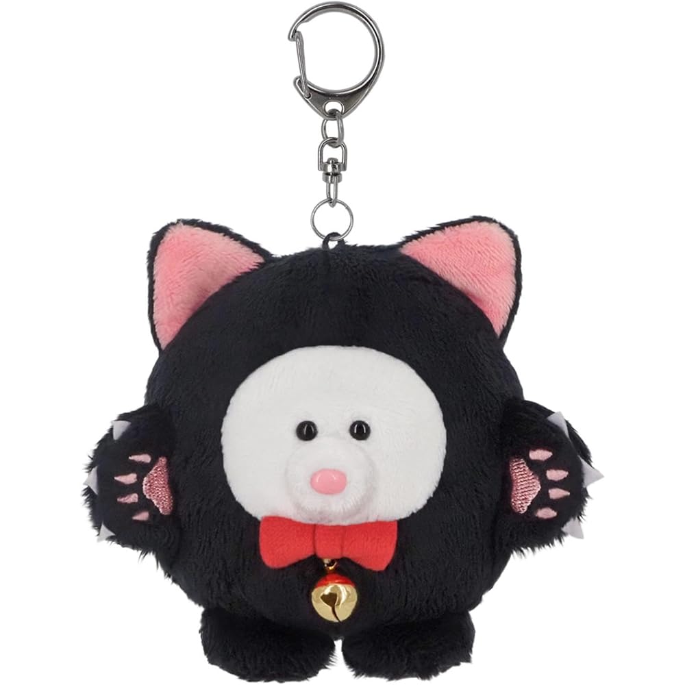 

Sanei Boeki Mottk Osanpo Cat Plush Toy 9.5cm Width 10cm Height Soft Stuffed Animal