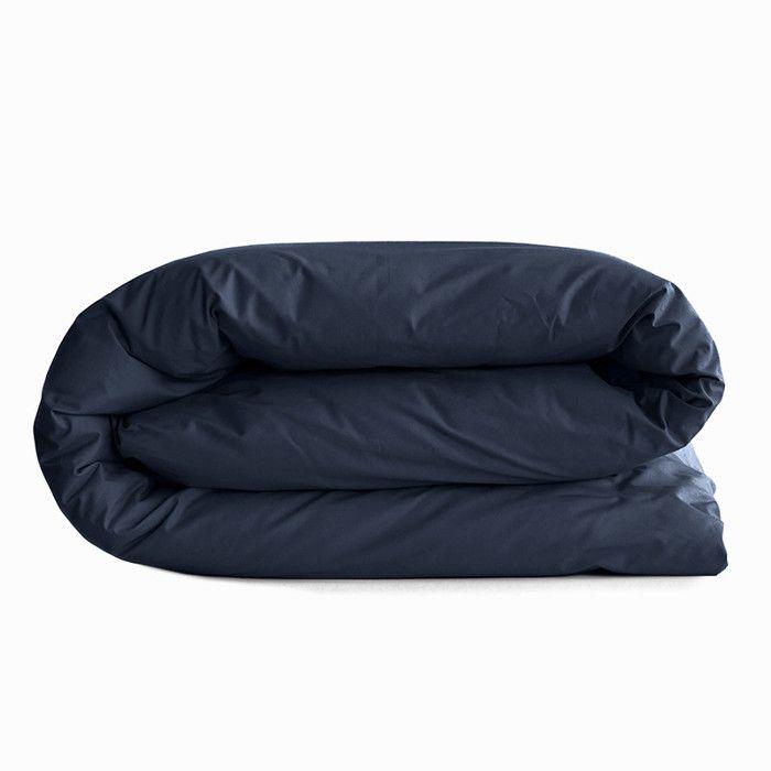 Housse de couette 240 x 220 cm "Prémium" pour lit 2 places - Prémium Bleu Nuit