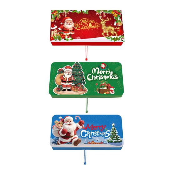 2026 Christmas Cash Gift Envelope 10 Slots Festive Money Box Personalized Surprise Holder for Cash Cards