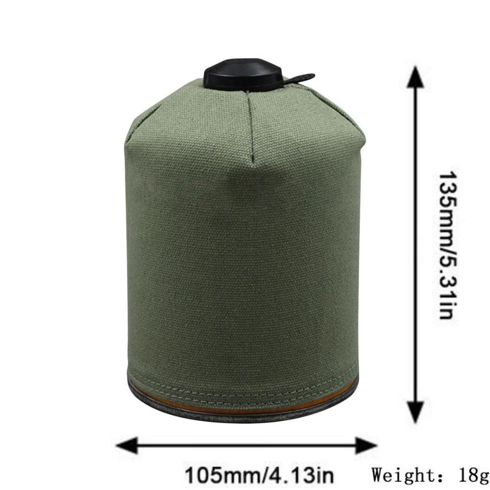 Outdoor Camping Picknick Kassettenkocher Aufbewahrungstasche Gaskartusche Schutzhülle Camo Tragbar Luftflasche Hülle Aufbewahrungstasche