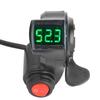 E?Bike Thumb Throttle LCD Display Digital Battery Voltage Power Switch for Electric Vehicle