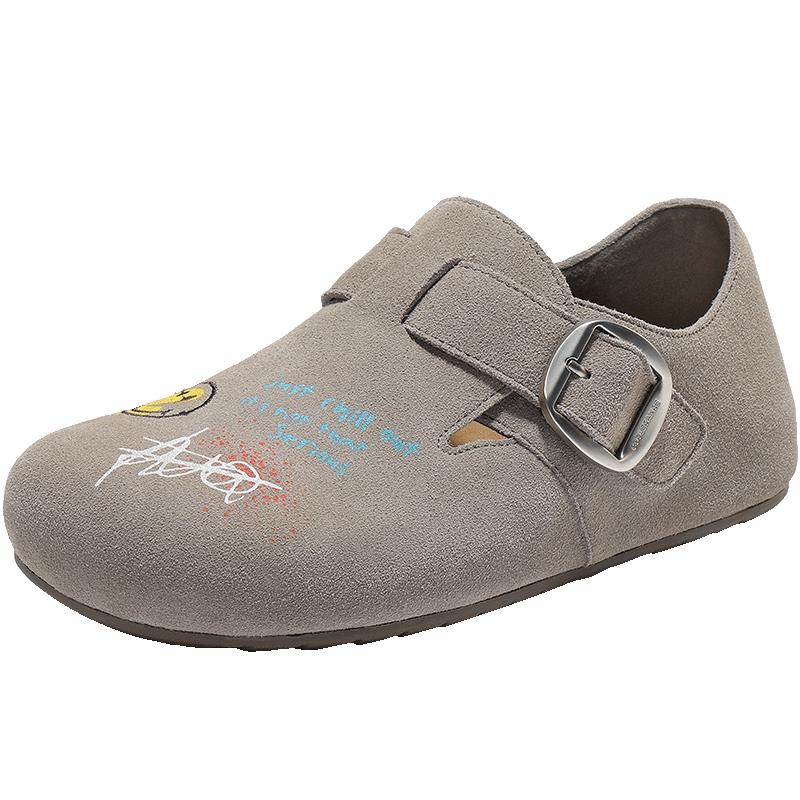 Belle x SMILEY Whole Wheat Toast Edition Women s Casual Sandals 35
