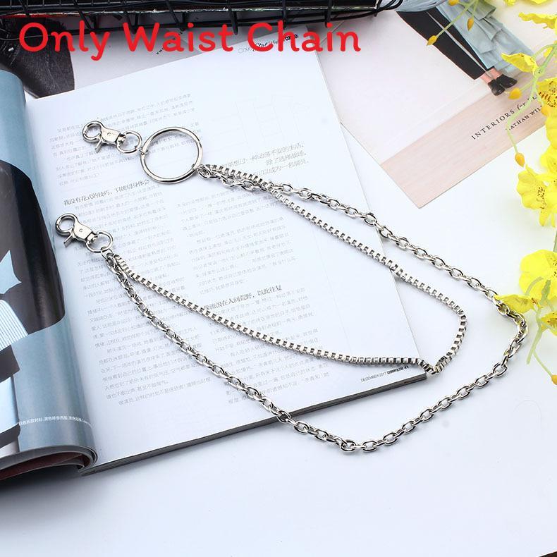 

Металлический пояс-цепочка для мужчин с подвеской в ​​виде робота, многослойный аксессуар в стиле хип-хоп для клубной одежды. StyleA