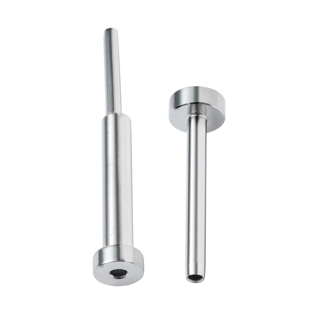 20 Pack Invisible Cable Railing kit, T316 Stainless Steel 3.2mm Invisible Receiver and Swage Stud End for Cable Railing, Swage Tensioner 3.2mm for