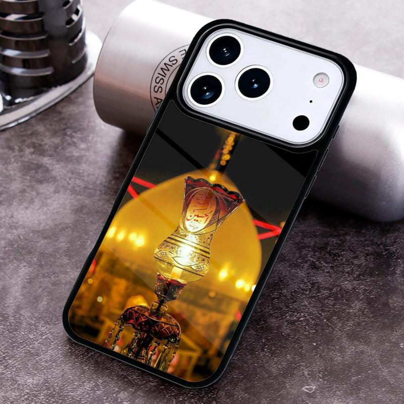 Islam Shia Ali Imamic Art Phone Case for iPhone 17 16 15 Pro Max Air 14 13 12 11 Plus Shockproof Cover