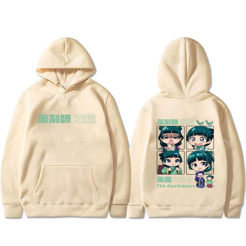 Anime The Apothecary Diaries Maomao Graphic Hoodie Men Women Cute Funny Pullover Hoodies Male Casual Oversized Hooded Sweatshirt