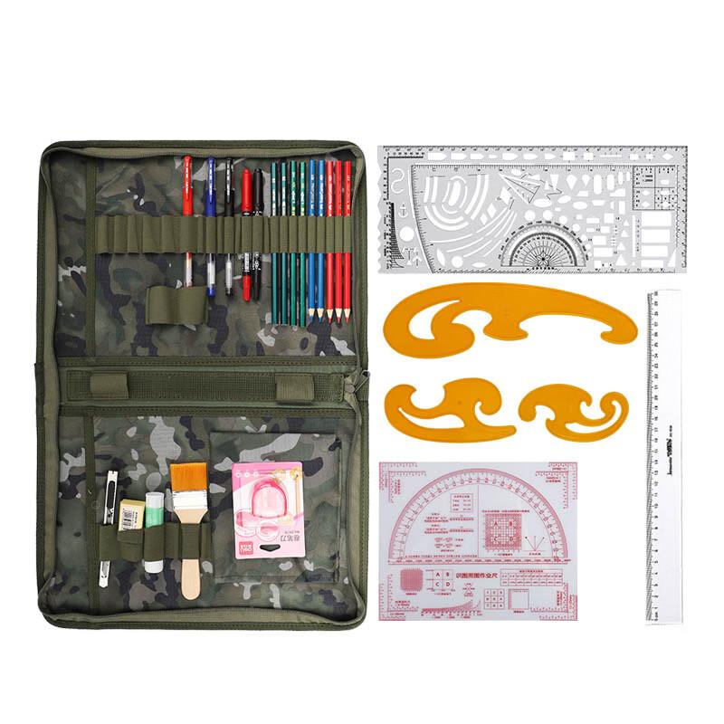 Military Topography & Map Marking Tool Set