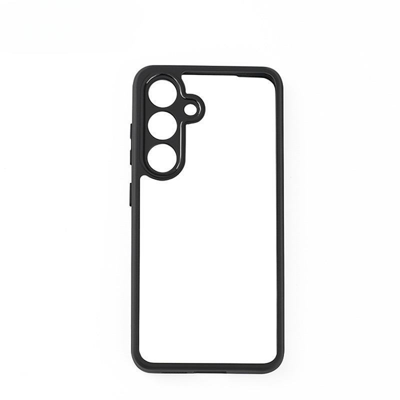 

Для Samsung Galaxy S25 Ultra S23 Plus S24 FE Прозорий чохол для телефону Для Galaxy A17 A07 A06 A16 A26 A36 A56 A55 A54 A35 A15 A25 Galaxy A15 5G чорний