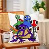 RRainbow FFriends Throw Pillow Case For Decoration 30cm 50cm 55cm Square Home Pillowcase Case
