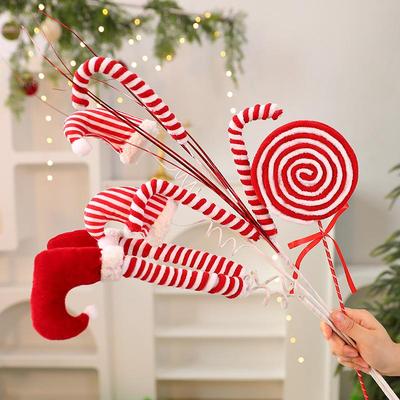 Elf Legs & Knit Hat DIY Christmas Tree Decorations Set