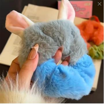 Cute Judy Rabbit Police Officer Plush Hat Hairpin For Kids And Adults, Hairpin And Hairband Decor For Kidsations