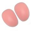 1 Par Silikon Rumpkuddar Tunna Kanter Avtagbar Vaddering Rumpinlägg för Kvinnor Rosa