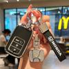 CGPCF1 TPU Car Smart Remote Key Case Cover Protector Shell For Honda Civic CR-V HR-V VEZEL JAZZ Accord Jade Crider Odyssey 2015-2018