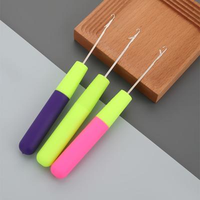 2PCS Hair Extension Knitting Hooks Micro Hook Crochet Hook for Hair Weaving