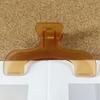 1PC Simple Frosted Transparent Book Clip Page Holder for Reading Practical Memo Note Clip Kawaii Desk Accessories