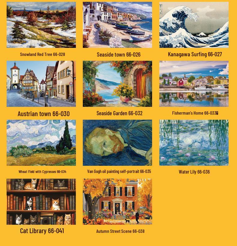 Van Gogh 1000-Piece Challenging Jigsaw Puzzle - Educational, Creative, and Relaxing for Kids