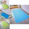 Large Pvc Shower Mat With Anti Slip And Massage Texture For Bathroom Safety