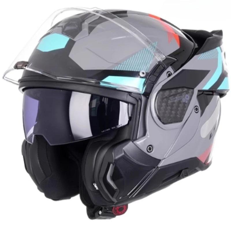 Hot FOR LS2 FF910 ADVANT II Motorcycle Helmet Day and Night Electronic Gun Red Lens Helmet Accessories