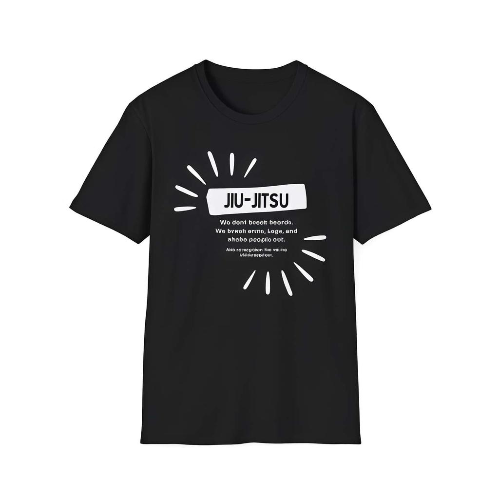 Premium Jiu Jitsu Ring Shirt Funny Mma BJJ Jujitsu Graphic TShirt Summer Unisex Unisex 100Cotton Oversized Tshirt Street Wear Y2K