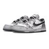 Nike Big All seeing Eyes Abrasion Resistant Slip Resistant Low top Skateboard Shoes Men's Black White Gray 355152-017(Team864-)