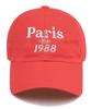 Wig Paris 1988 Washed Ball Cap - Indie Pink