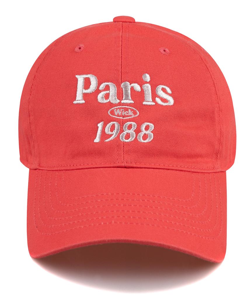 Wig Paris 1988 Washed Ball Cap - Indie Pink
