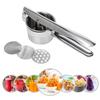 Stainless Steel Potato Masher Ricer Large Sturdy Puree Vegetable Fruit Juicer Press Maker Potato Masher Kitchen Accessories