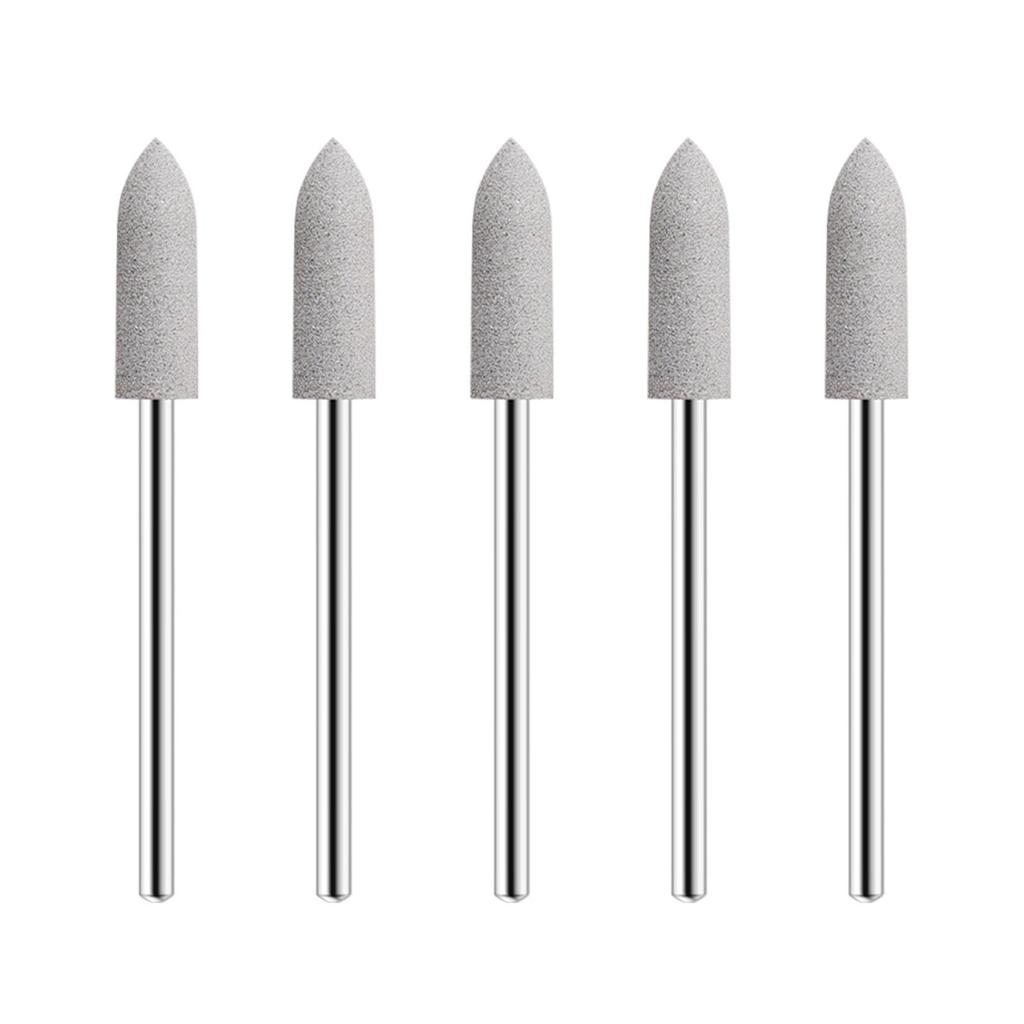 5 Bucăți Cauciuc Silicon Lustruitor de Unghii Cauciuc Bit de Freză pentru Unghii Freză Siliconică de Lustruire Buffer Polizor pentru Mașină Electrică