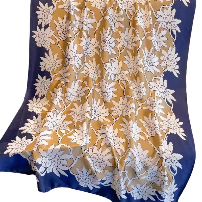 Women S Summer Thin Scarf Sun Protection Beach Shawl Fashionable Travel Scarf