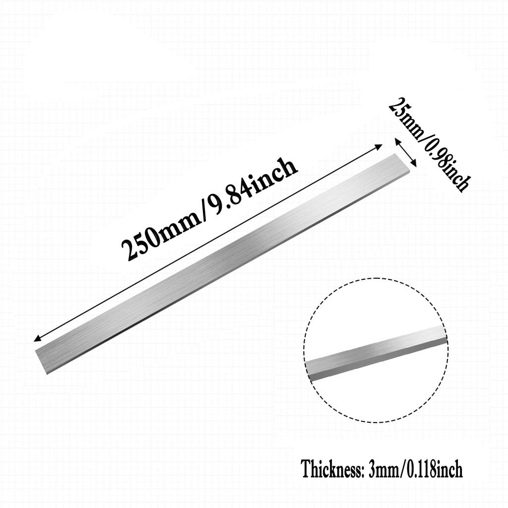 1 Peça Barra Chata de Aço Inoxidável 304, Tiras de Acabamento Versáteis Duráveis, Fácil de Moldar para DIY, Cozinha, Reparos Domésticos