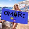 Game OMORI Towel Beach Towels Yoga Gym Lightweight Portable For Swimming Shower Travel Sports Accessories Sandproof