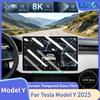 For Tesla Model Y Refresh 2025 LHD RHD Screen Protector 15.4"+8" Tempered Glass Film Central GPS Rear HD Matte Anti-Scratch