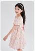 Girls' Chiffon Tulip Big Bow Summer Dresses