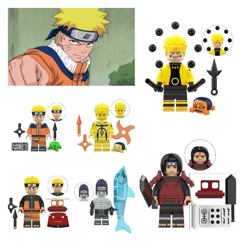 Kdl806 Naruto Anime Ninjutsu Building Blocks Toy Abs Plastic Diy Export Type