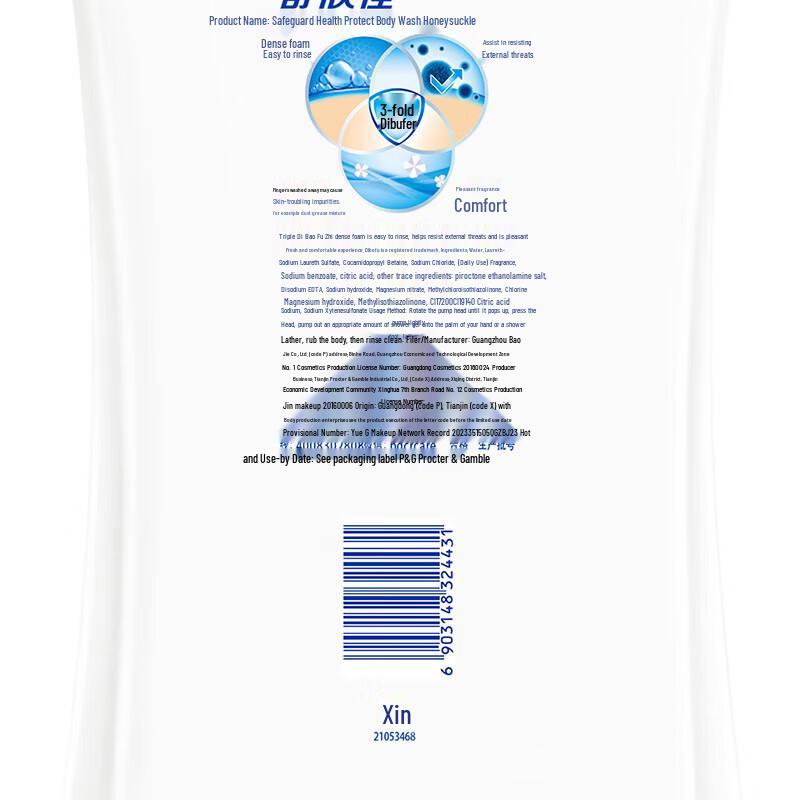 Safeguard Health & Clean Shower Gel